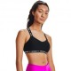 Under Armour Reggiseno Sportivo Cross Back Low Nero Donna