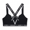 Under Armour Reggiseno Sportivo Cross Back Low Nero Donna