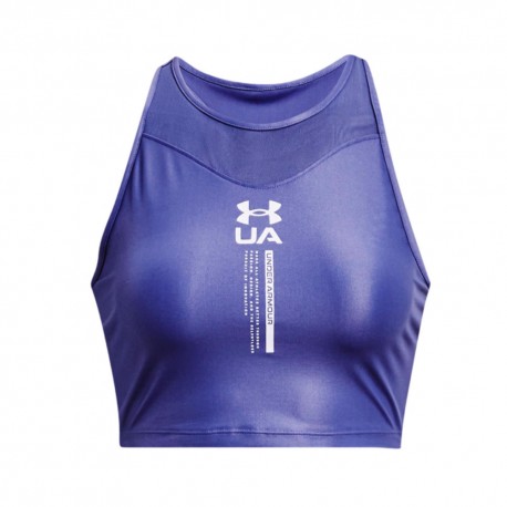 Under Armour Reggiseno Sportivo Iso Chill Blu Donna