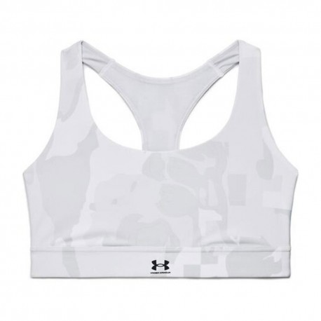 Under Armour Reggiseno Sportivo Isochill Camou Bianco Donna