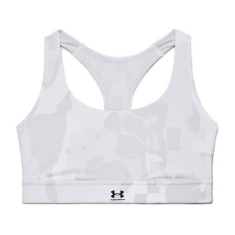 Under Armour Reggiseno Sportivo Isochill Camou Bianco Donna