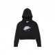 Nike Felpa Logo Air Swoosh Nero Bambina