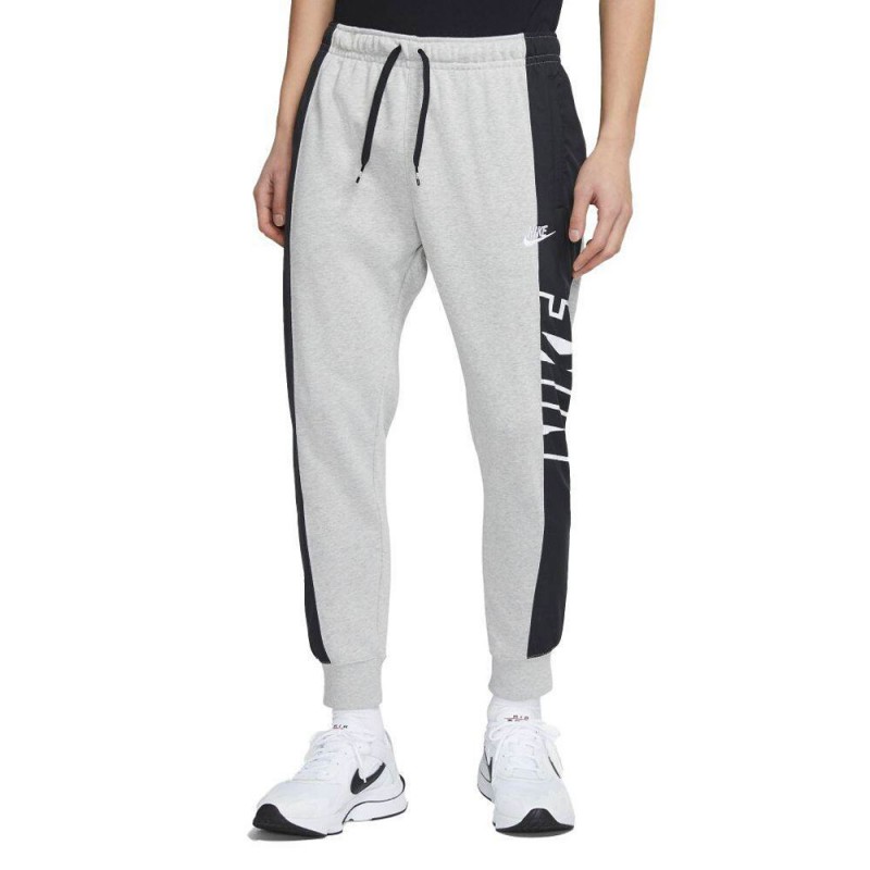 Nike Pantaloni Con Polsino Banda Grigio Uomo - Acquista online su Sportland