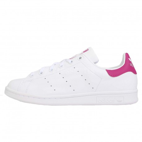 Adidas Stan Smith Bianco/Fucsia Bambino