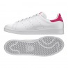 Adidas Stan Smith Bianco/Fucsia Bambino