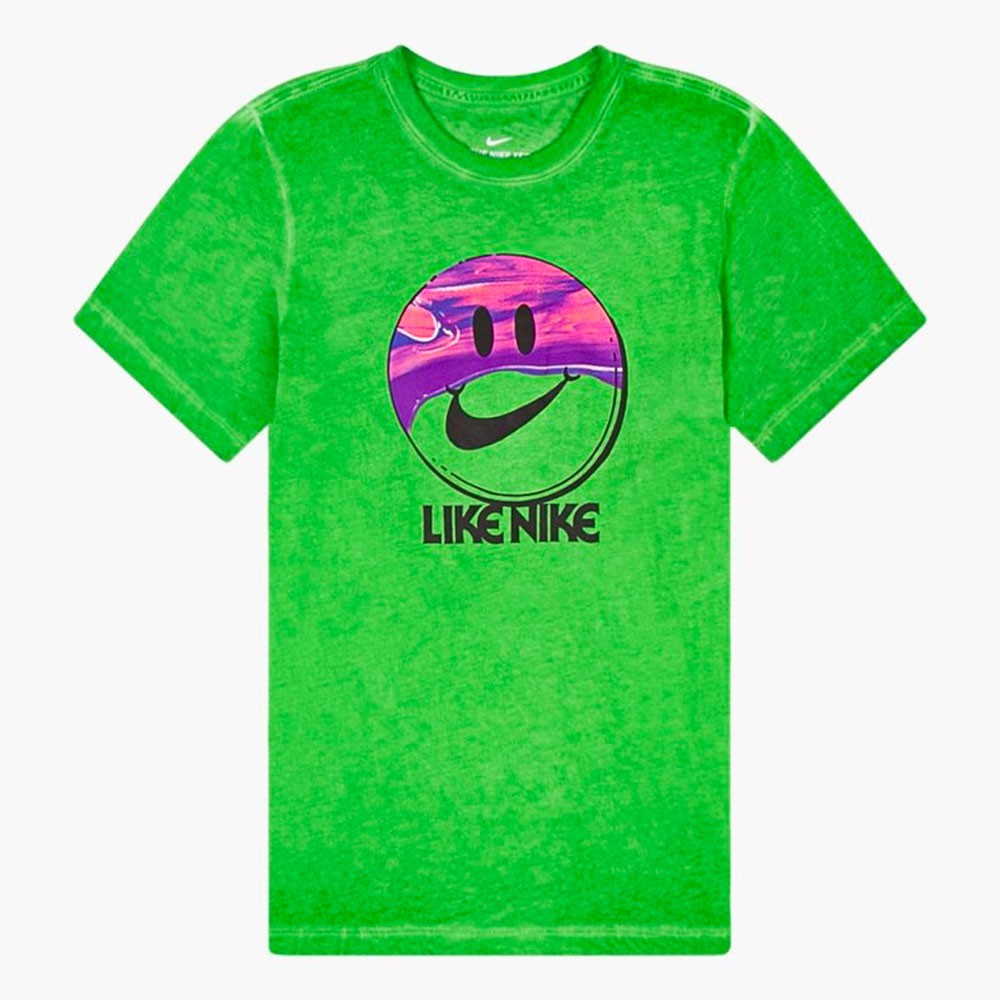 Nike T-Shirt Disegno Smile Verde Uomo - Acquista online su Sportland