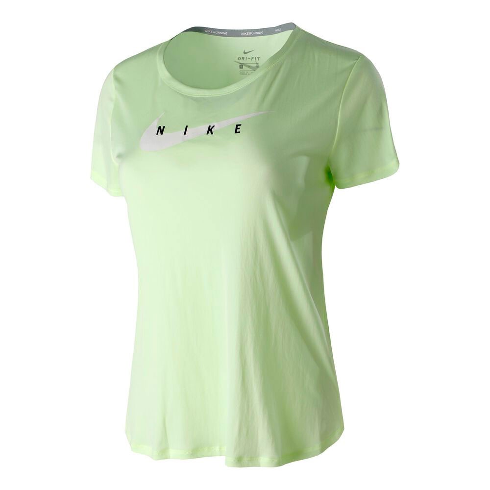 Image of Nike Maglia Running Swoosh Giallo Grigio Donna XS