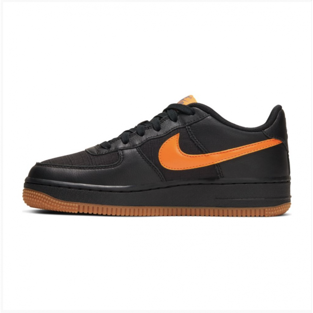 Nike Sneakers Air Force 1 Lv8 5 Gs Nero Arancione Bambino ... Nike Sneakers Air Force 1 Lv8 5 Gs Nero Arancione Bambino ...
