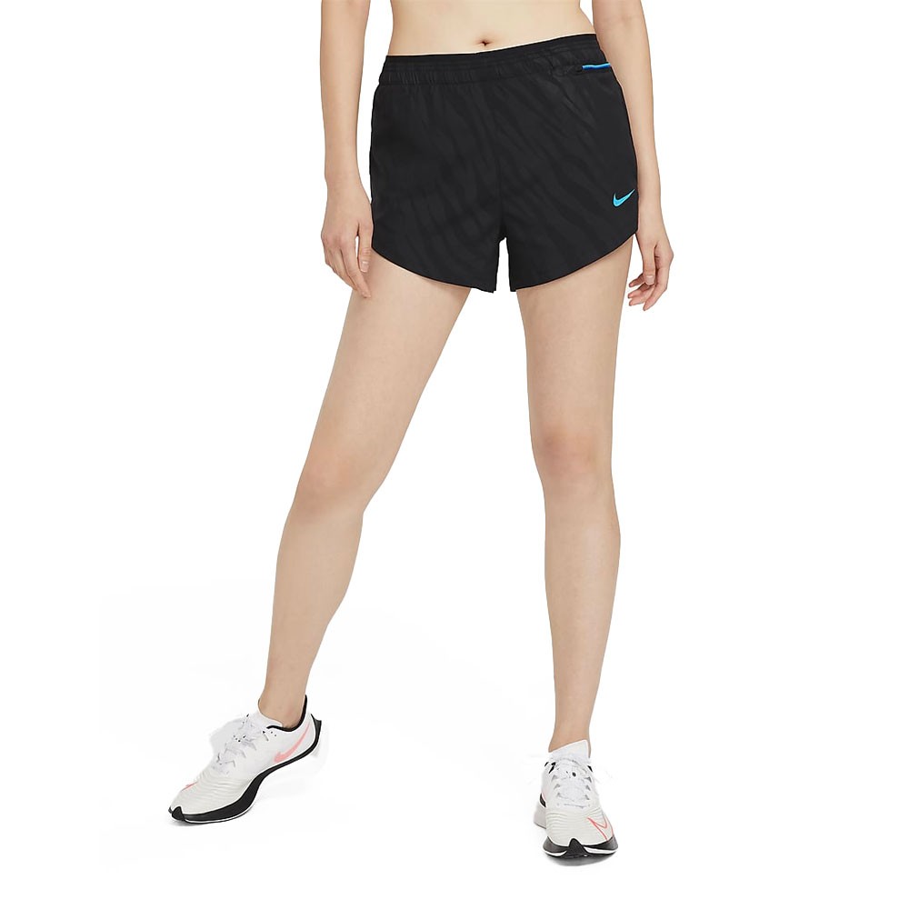 Nike Short Running Tempo Luxe Icon Clash Nero Blu Donna - Acquista online  su Sportland