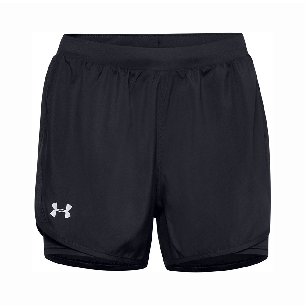 Under Armour Short Running 2in1 Fly By Nero Donna S