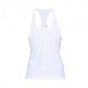 Under Armour Canottiera Racer Bianco Donna