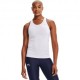 Under Armour Canottiera Racer Bianco Donna