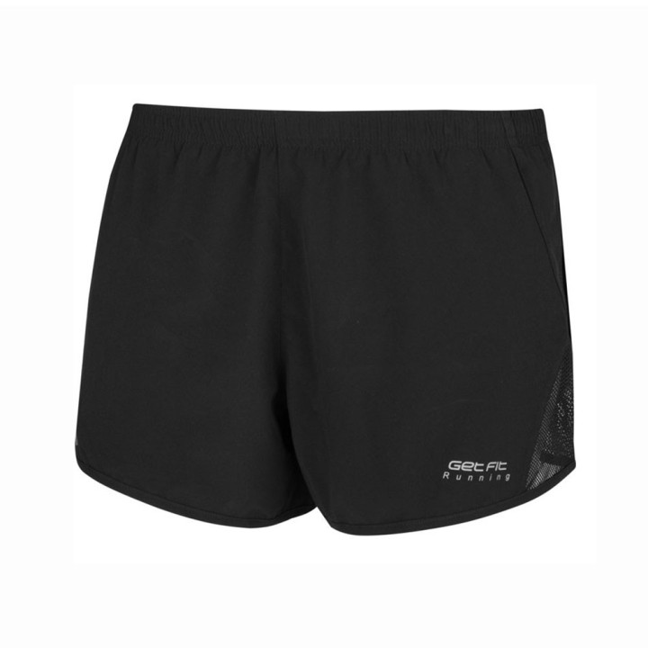 Get Fit Pantaloncini Running 4in Lia Nero Donna
