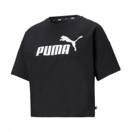 Puma T-Shirt Crop Nero Donna