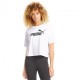 Puma T-Shirt Crop Bianco Donna