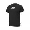 Puma T-Shirt Logo Nero Uomo