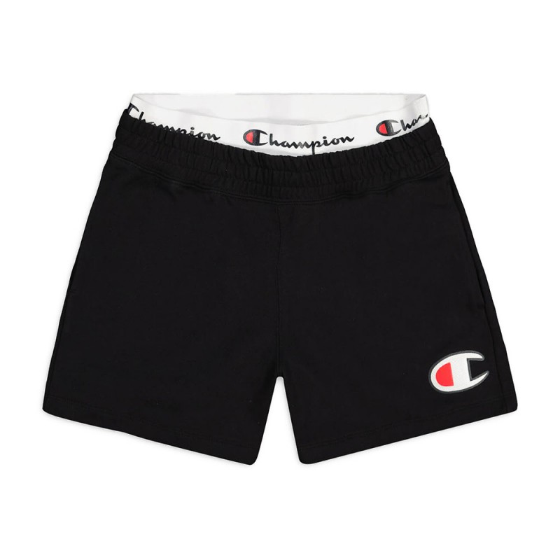 Champion Shorts Con Logo Nero Donna - Acquista online su Sportland