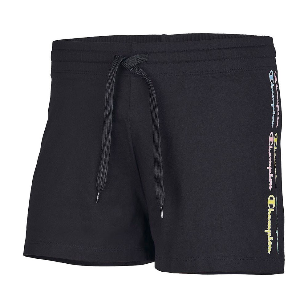 Champion Shorts Logo Di Lato Nero Donna - Acquista online su Sportland