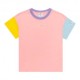 Champion T-Shirt Bicolore Rosa Donna