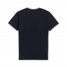 Fred Perry T-Shirt Collo Righe Blu Uomo