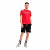 Champion Shorts C Logo Nero Uomo