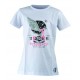 Get Fit T-Shirt Teschio Bianco Bambina