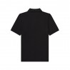 Fred Perry Polo Tono Su Tono Nero Uomo