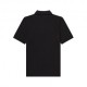 Fred Perry Polo Tono Su Tono Nero Uomo