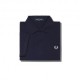 Fred Perry Polo Tono Su Tono Blu Uomo