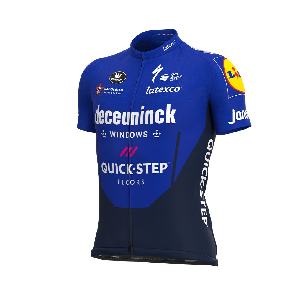 Image of Ale' Maglia Ciclismo Deceuninck-Quickstep Blu 2021 Uomo XL