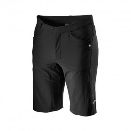 Castelli Pantaloncini Ciclismo Unlimited Nero Uomo