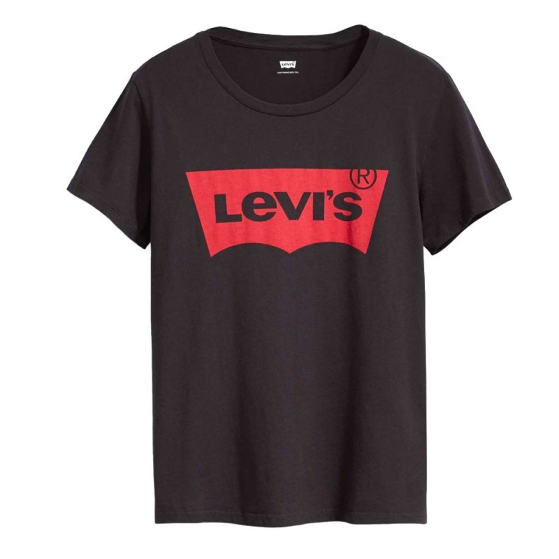 Levi's T-Shirt Logo Nero Donna - Acquista online su Sportland