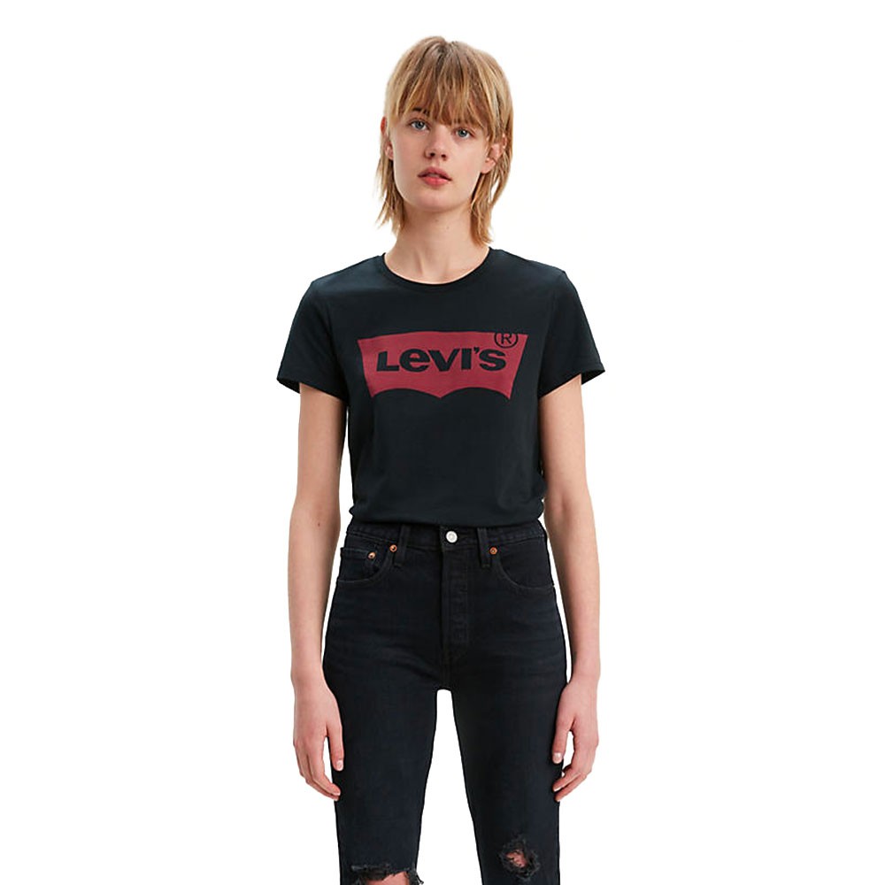 Levi's T-Shirt Logo Nero Donna - Acquista online su Sportland