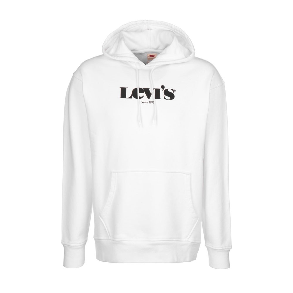 Image of Levi's Felpa Logo Bianco Uomo L