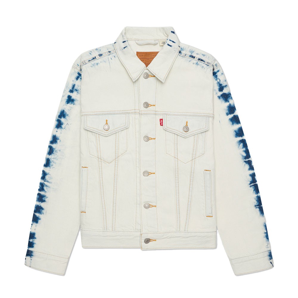 Image of Levi's Giacca Boyfriend Bianco Donna XS