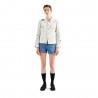 Levi's Giacca Boyfriend Bianco Donna