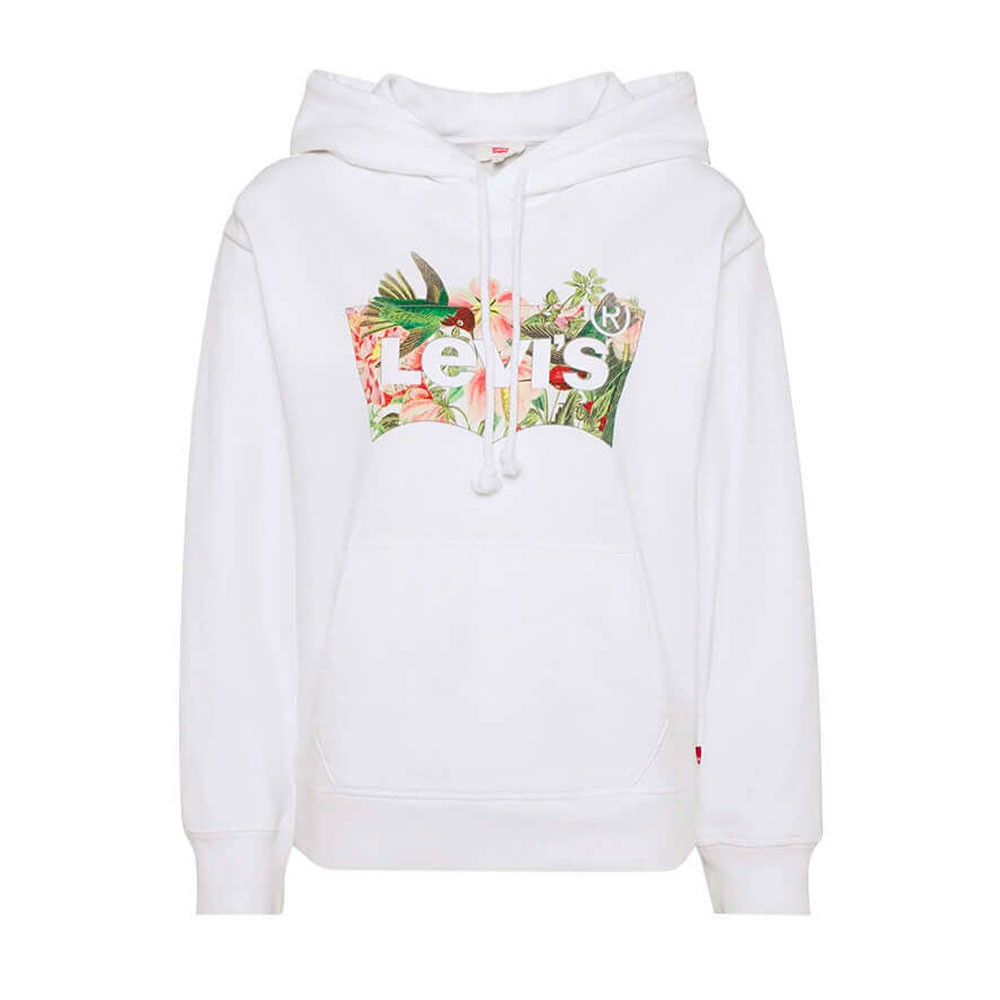 felpa levi's bianca