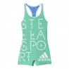 Adidas Tuta Short Stella Bright Green Donna