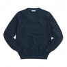 Sun 68 Maglioncino Tessuto Piquet Blu Uomo