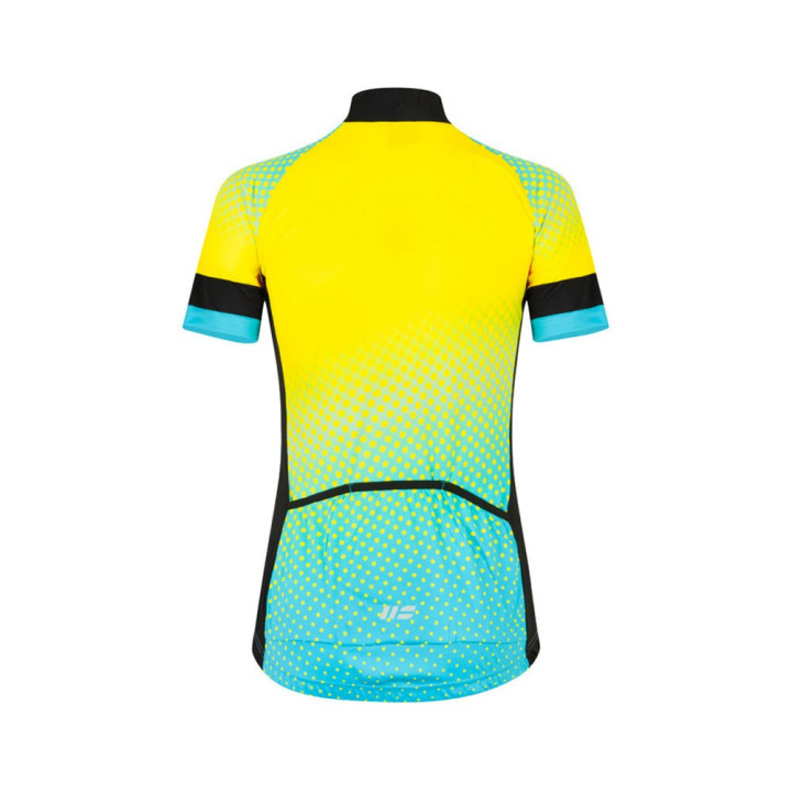 Hot Stuff Maglia MTB Race Azzurro Fluo Donna