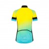 Hot Stuff Maglia MTB Race Azzurro Fluo Donna