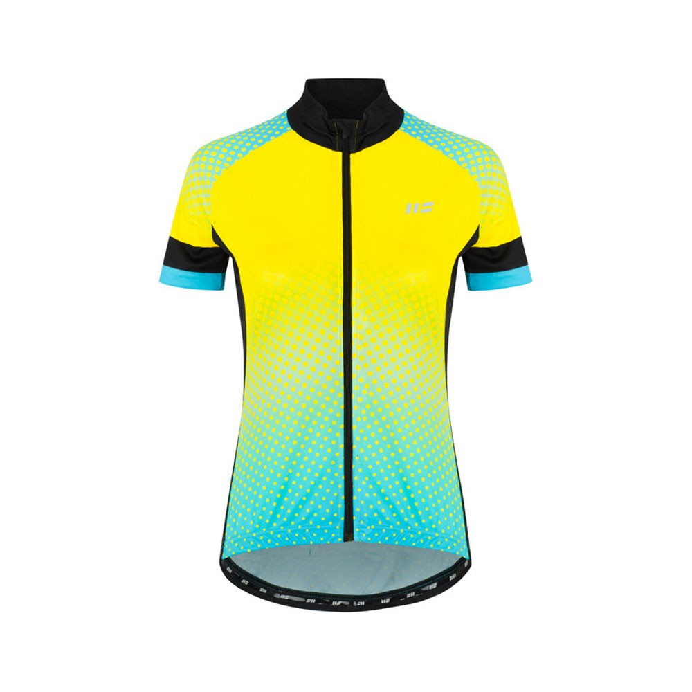 Hot Stuff Maglia Ciclismo Race Azzurro Fluo Donna XL