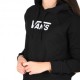 Vans Felpa Con Cappuccio Nero Donna