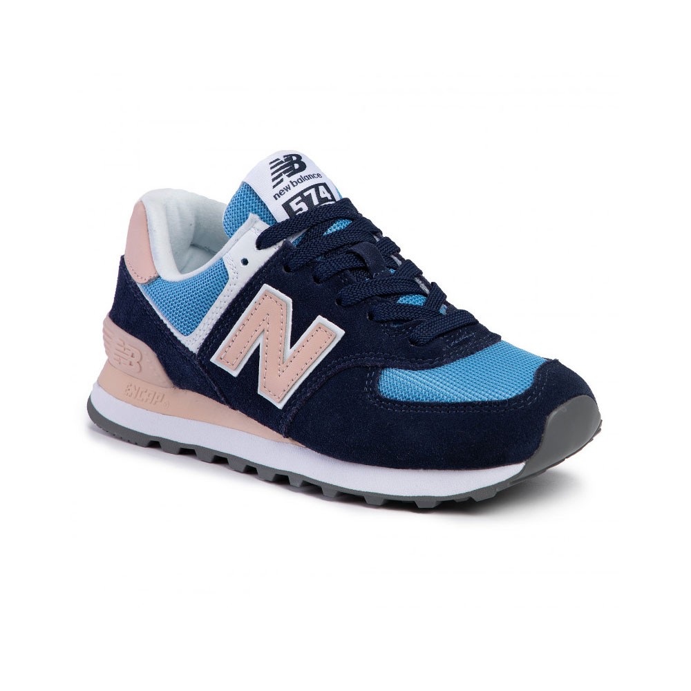 New Balance Sneakers Nb 574 Blu Rosa Donna - Acquista online su ... New Balance Sneakers Nb 574 Blu Rosa Donna - Acquista online su ...