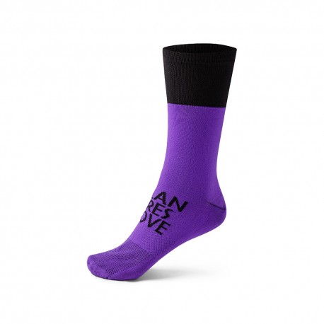 Flandres Love Calze Ciclismo Lion Viola Unisex