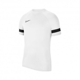 Nike Maglia Maniche Corte Dry Academy21 Bianco Nero Uomo