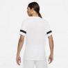 Nike Maglia Maniche Corte Dry Academy21 Bianco Nero Uomo