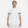 Nike Maglia Maniche Corte Dry Academy21 Bianco Nero Uomo