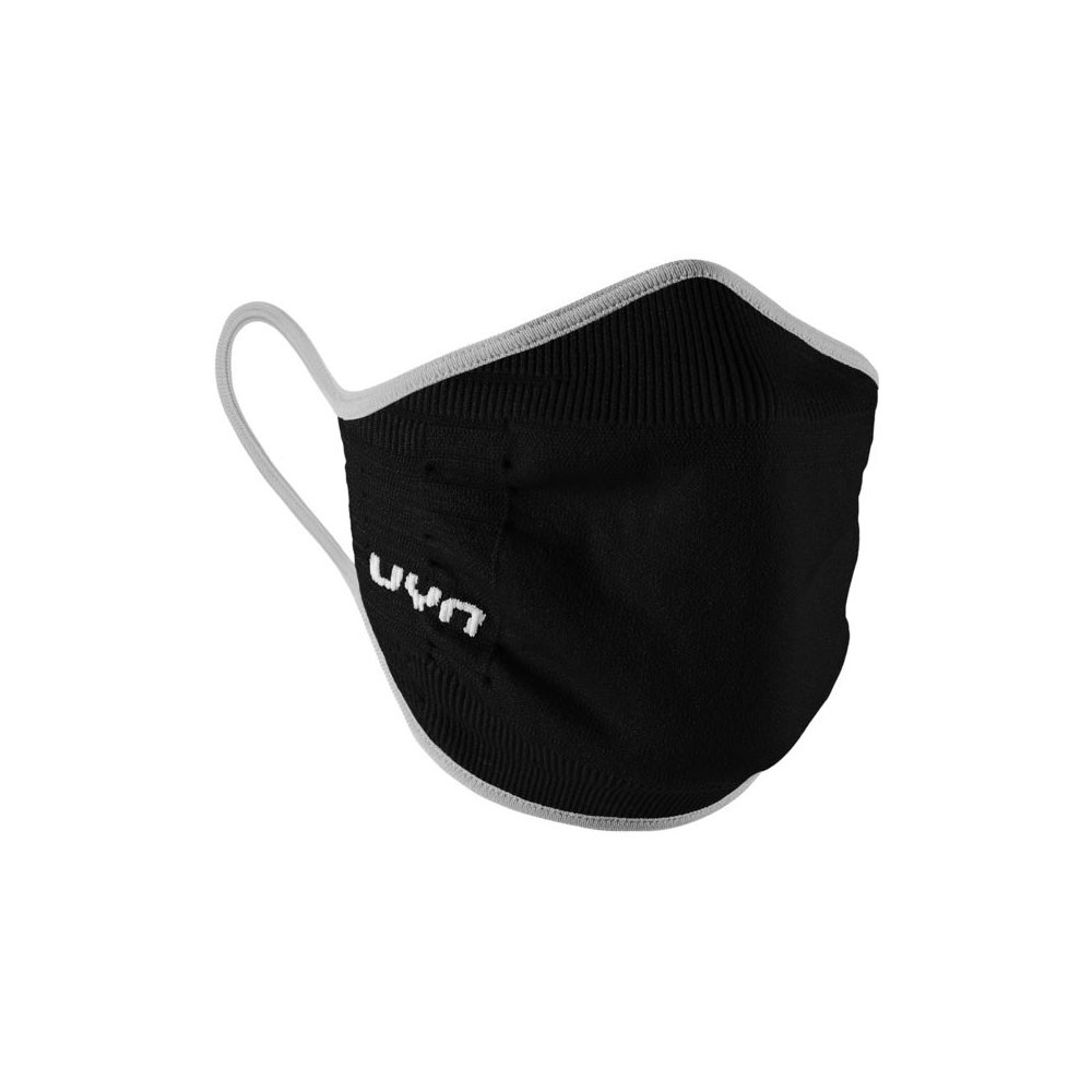 Image of Uyn Mascherina Community Plus Nero Grigio Perla Uomo L068