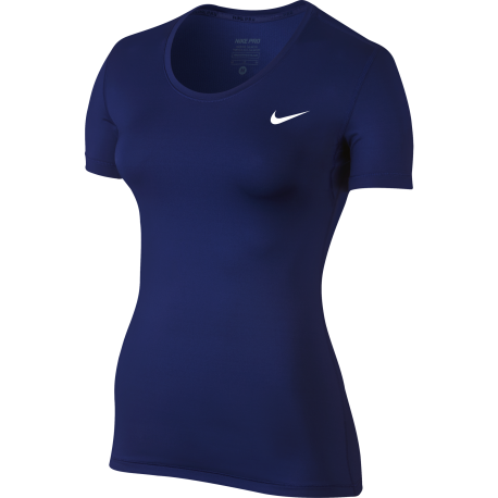 Nike T-Shirt Mm Cool Train Bluette Donna